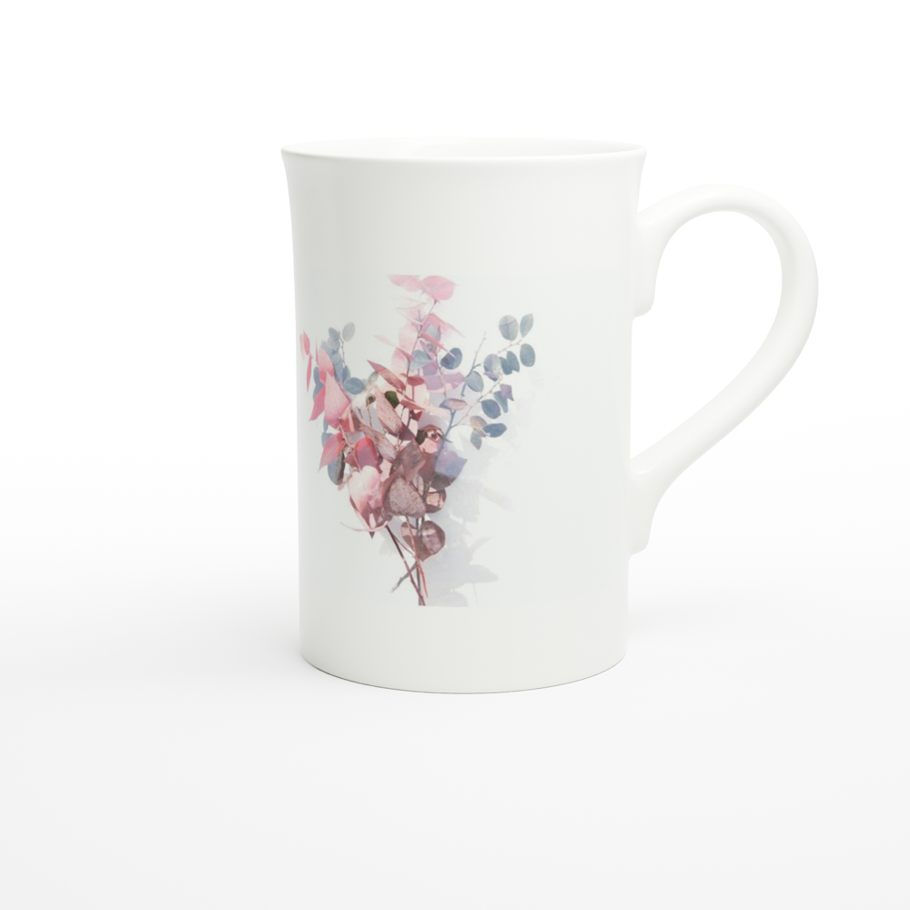 White 10oz Porcelain Slim Mug – Eco Style Corner