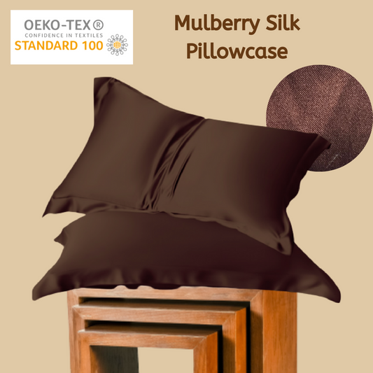 100% Mulberry Silk Oxford-Style Pillowcases