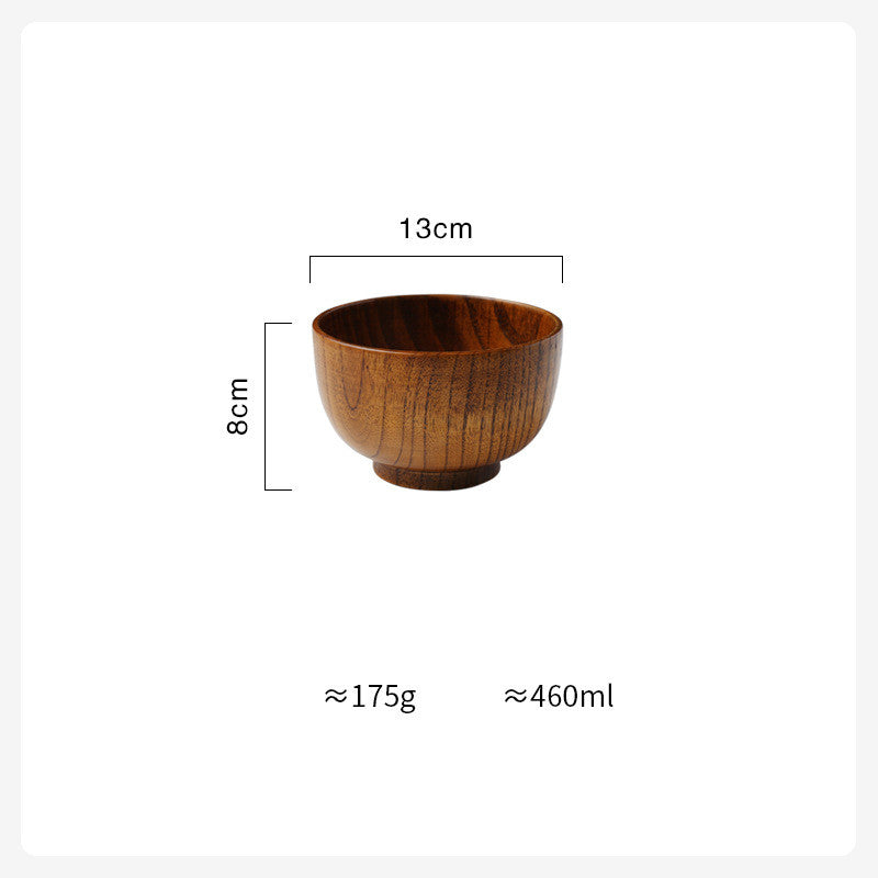 Japanese Style Wooden Bowl