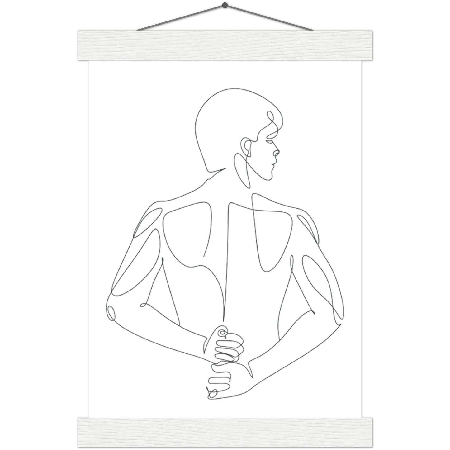 Premium Semi-Glossy Paper Poster with Hanger