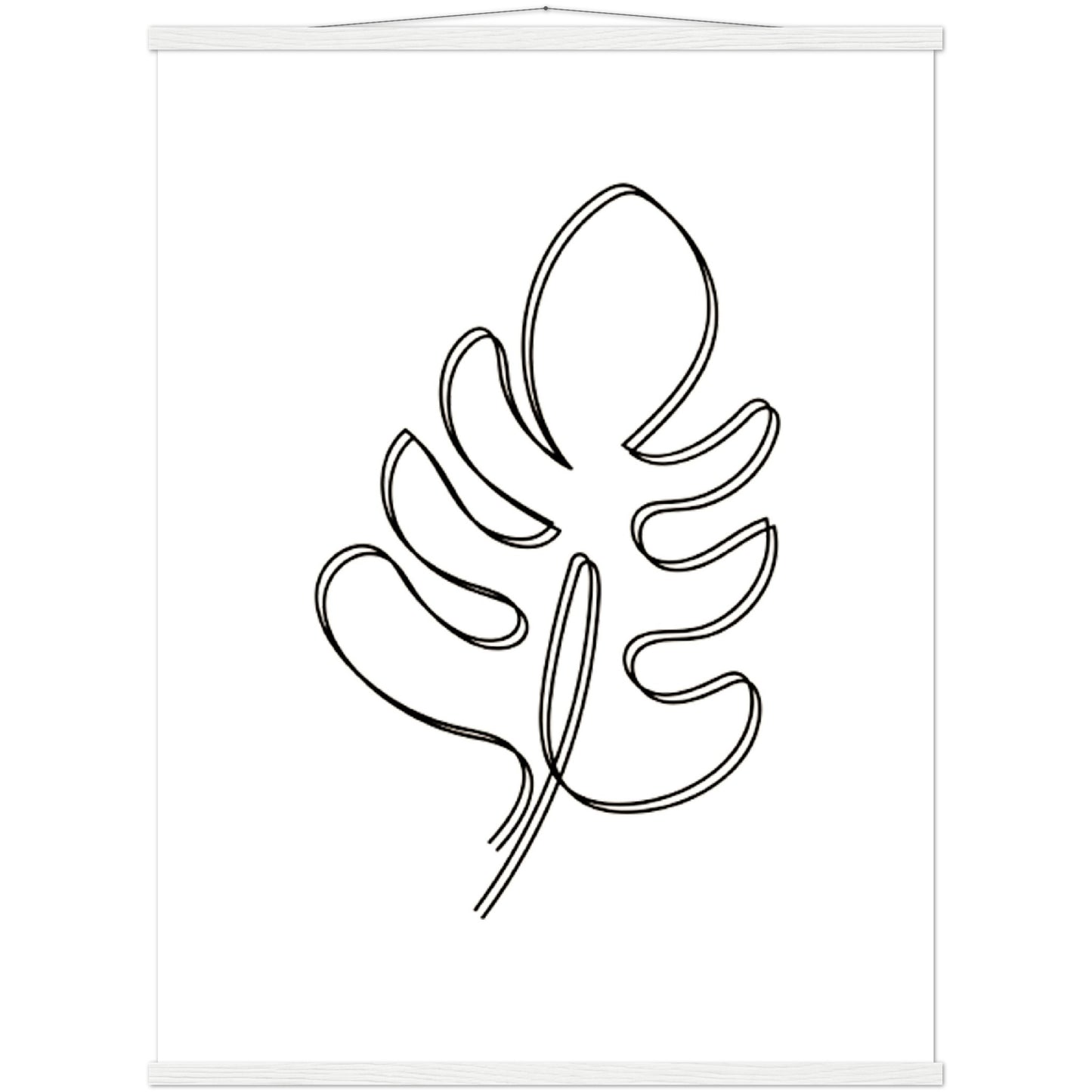 Classic Semi-Glossy Paper Poster with Hanger